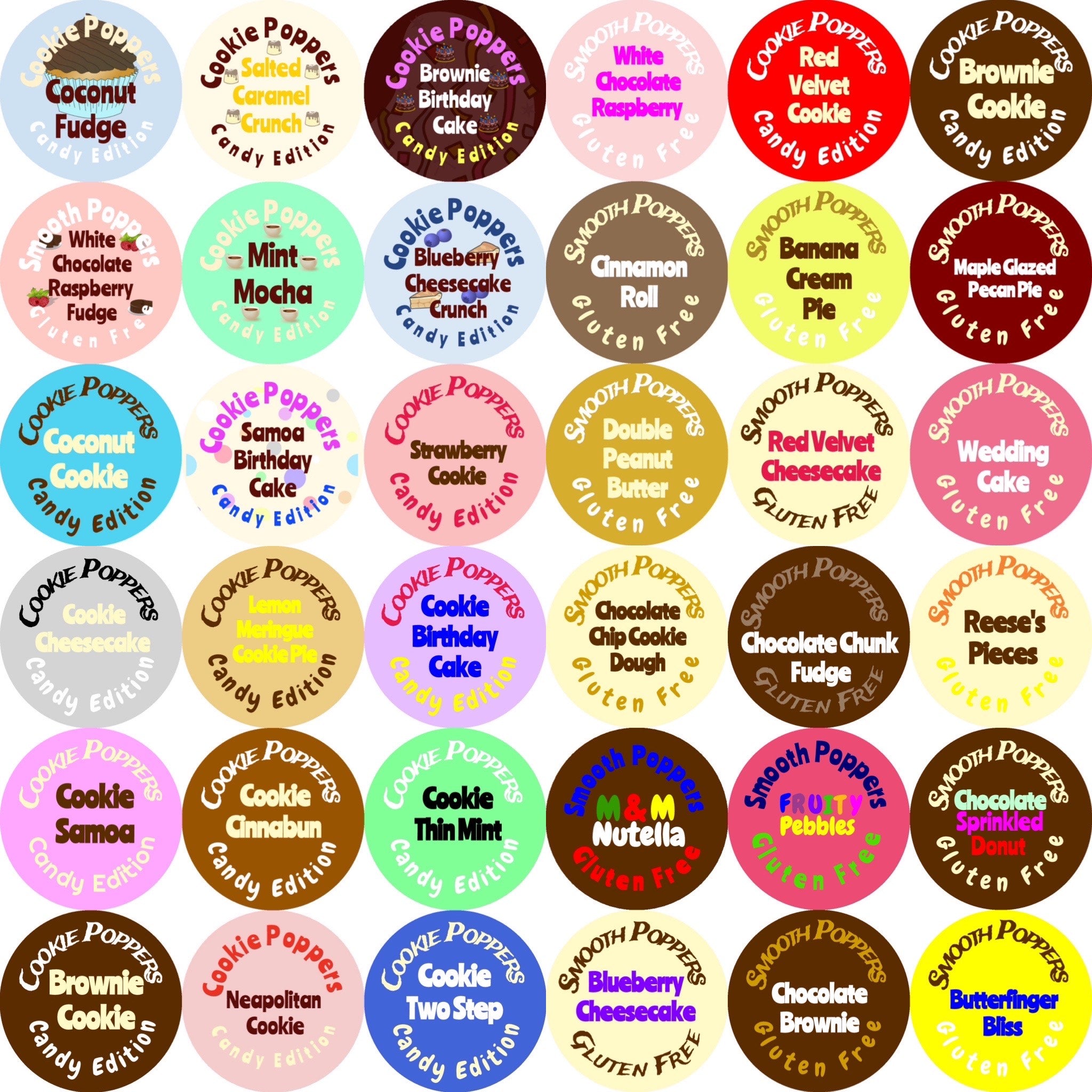 Mix & Match 21 Pack (2 oz. Poppers)