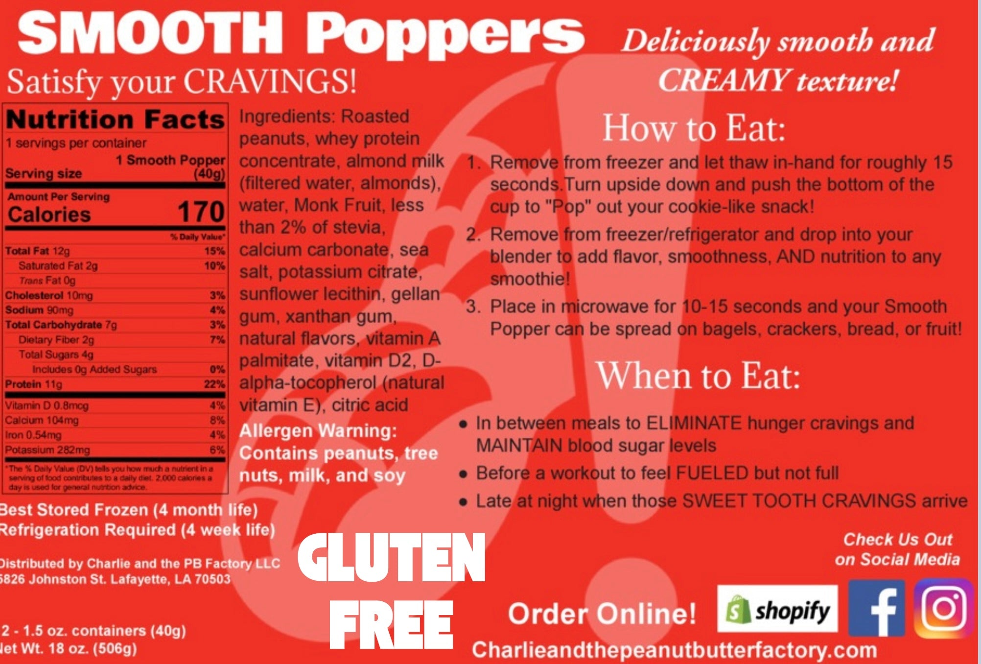 *GF* Mix & Match 12/24/36 Pack (2 oz. Poppers)
